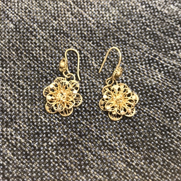 Unique Vintage Set of Earrings Silver - Picture 2 of 8